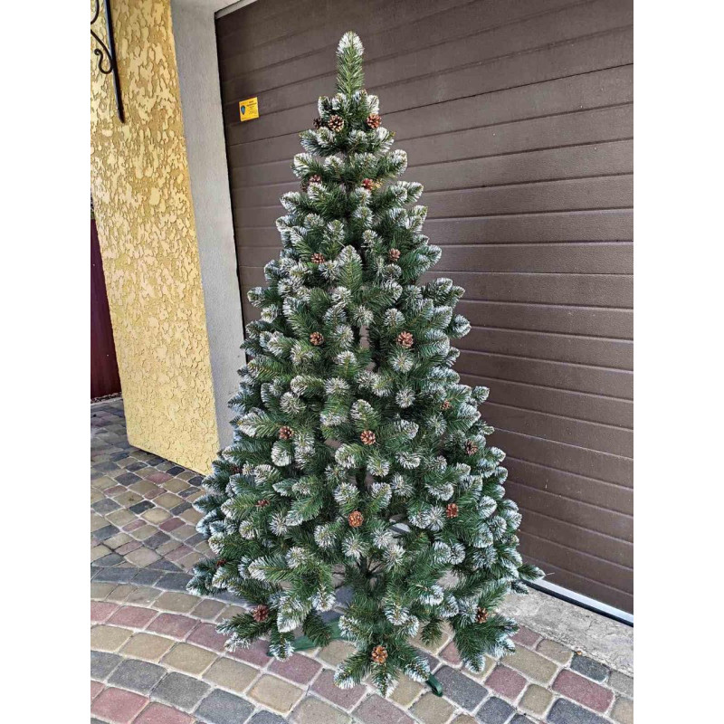 Штучна ялинка Елітна з шишками 1.8 м