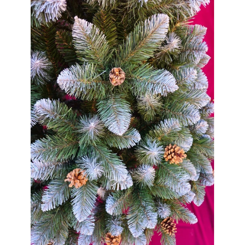 Штучна ялинка Елітна з шишками 1.8 м