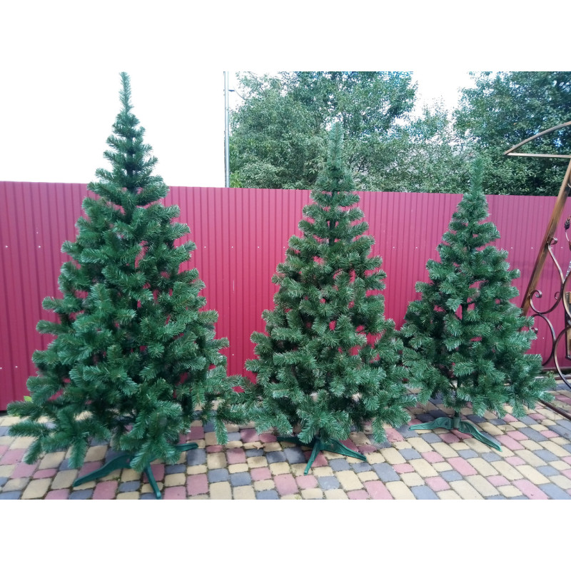 Ялинка штучна Карпатська зелена пвх 3 м