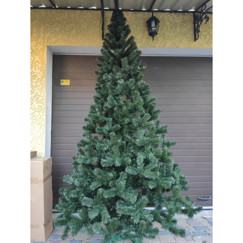 Ялинка штучна Карпатська зелена пвх 3 м