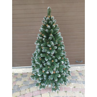 Ялинка штучна Кармен золото з шишками і перлами 1.8 м