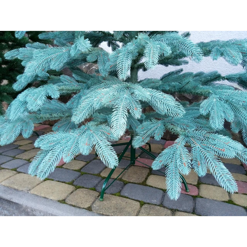 Ялинка штучна Преміум лита блакитна 1.8 м