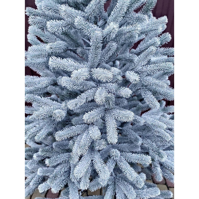 Ялинка штучна лита Буковельська засніжена 2.1 м