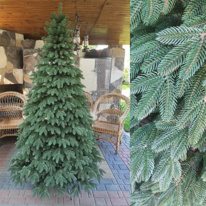 Ялинка штучна Швейцарська лита зелена 2.5 м