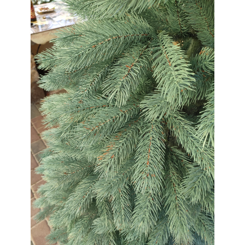 Ялинка штучна лита Буковельська зелена 2.1 м