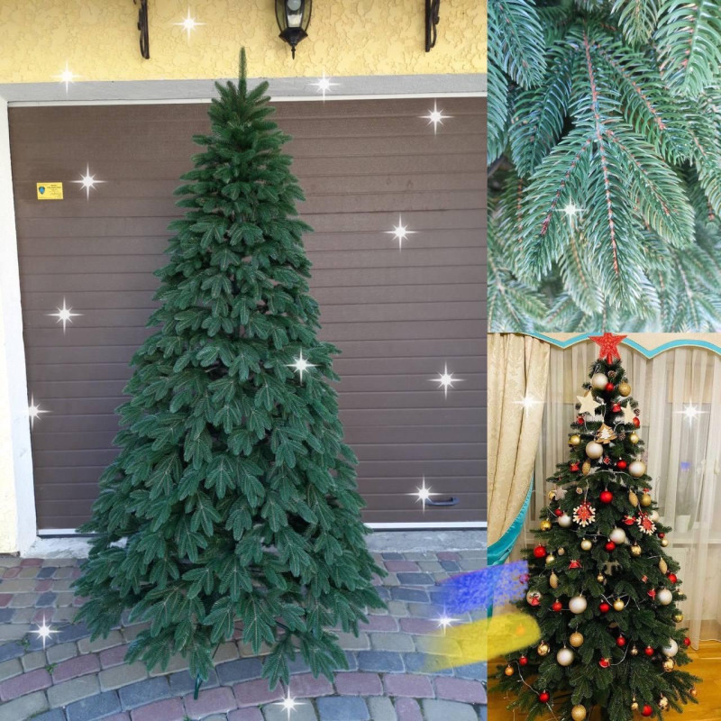 Ялинка штучна Швейцарська лита зелена 2.3 м