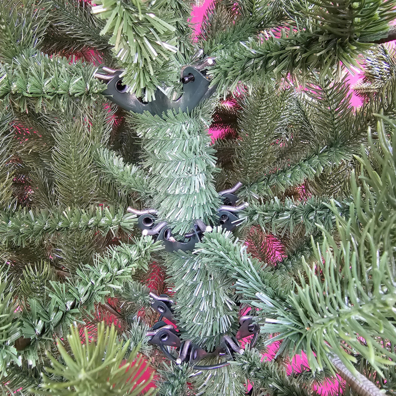 Саморозбірна штучна лита ялинка Рояль на крабах 1.8 м