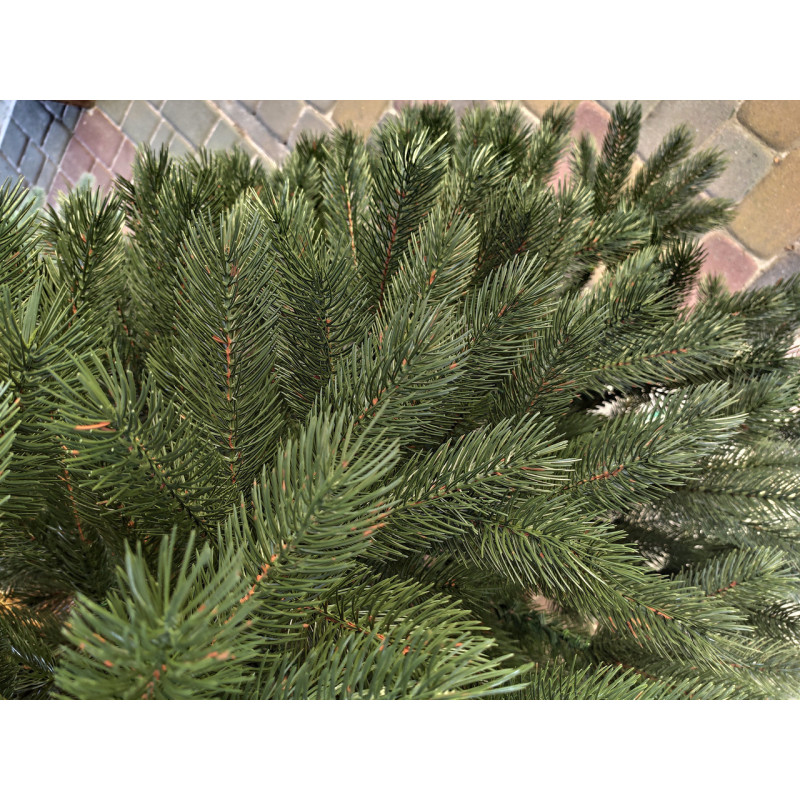 Ялинка штучна лита Буковельська зелена 2.5 м