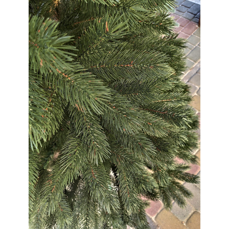 Ялинка штучна лита Буковельська зелена 1.8 м