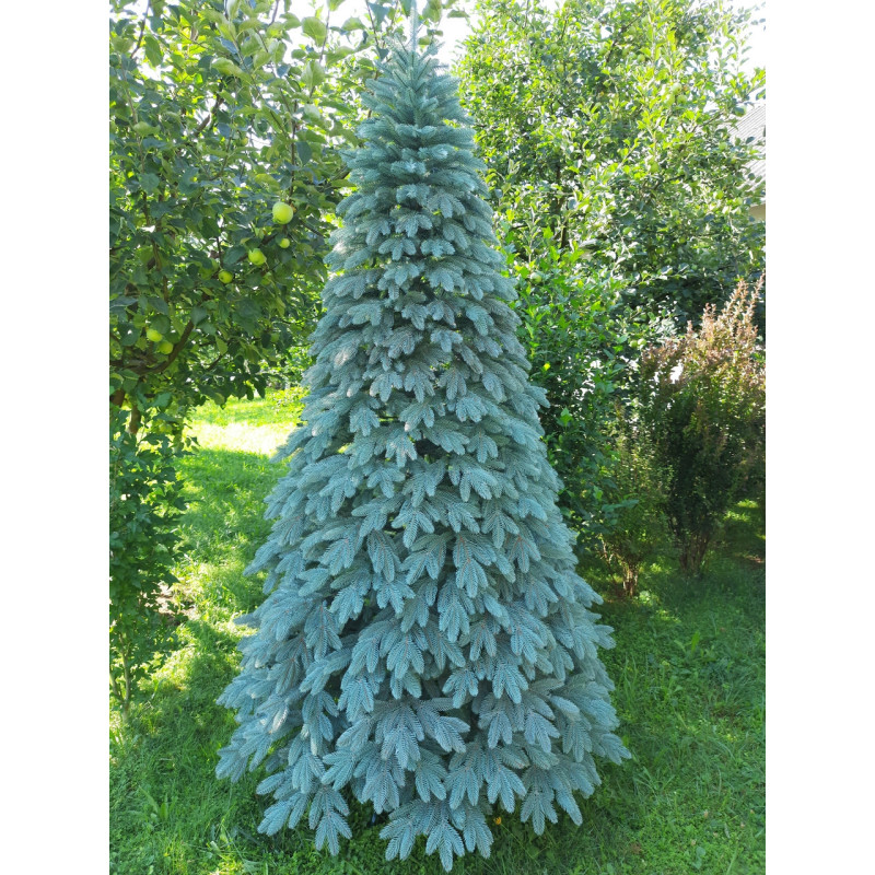 Ялинка штучна Швейцарська лита блакитна 2.3 м