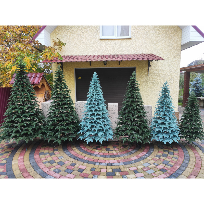 Ялинка штучна лита Канадська зелена 2.1 м