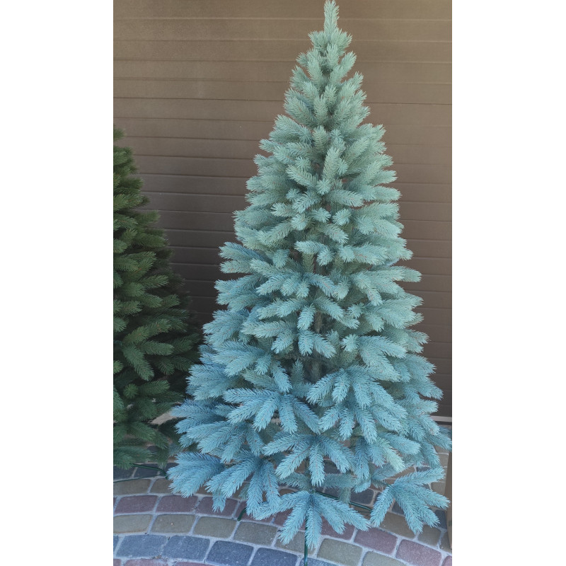 Ялинка штучна лита Буковельська блакитна 2.3 м