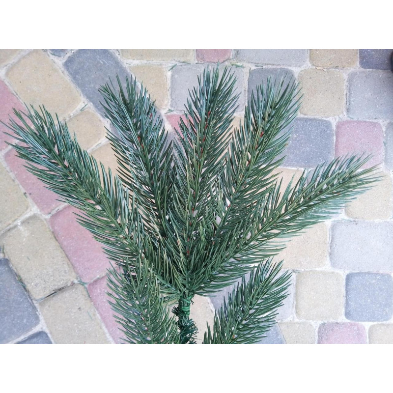 Ялинка штучна лита Буковельська блакитна 1.8 м