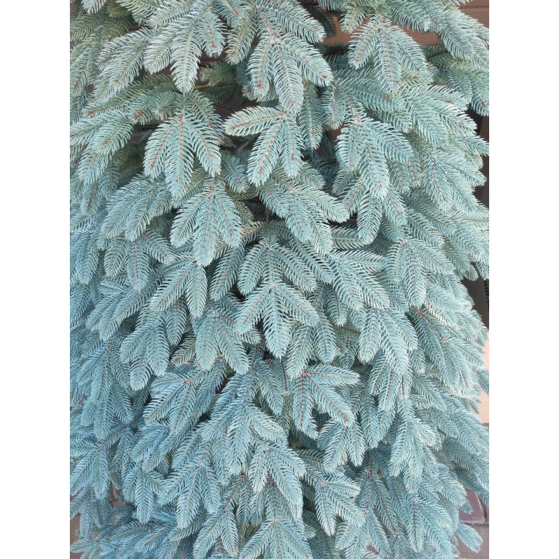 Ялинка штучна Швейцарська лита блакитна 2.1 м