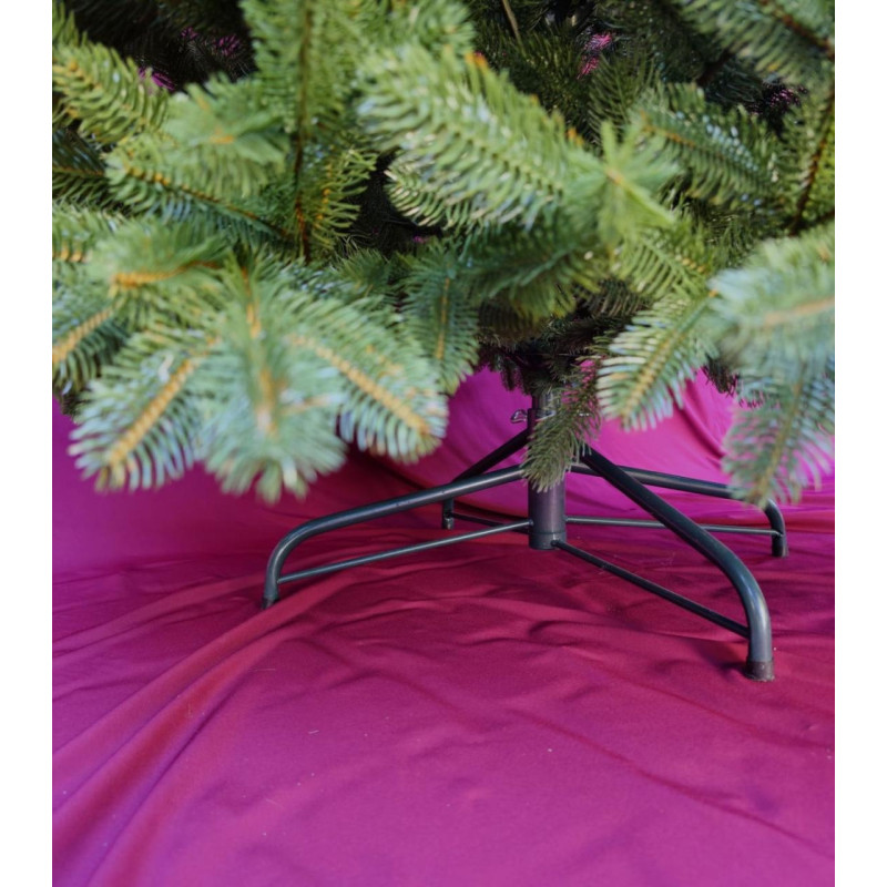 Саморозбірна штучна лита ялинка Рояль на крабах 2.5 м