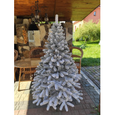 Ялинка штучна лита Буковельська засніжена 1.5 м