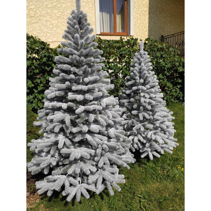 Ялинка штучна лита Буковельська засніжена 1.5 м