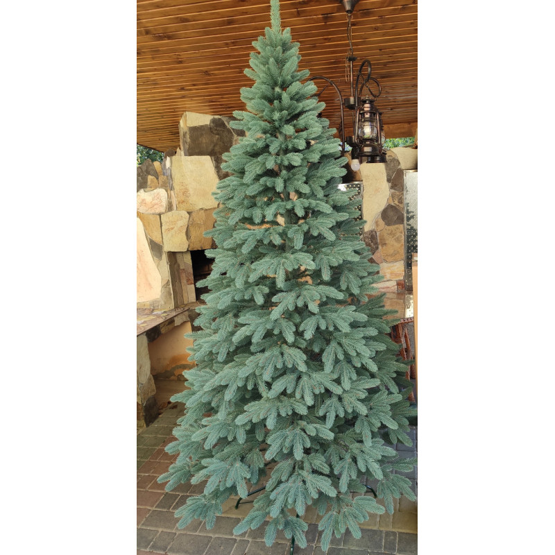 Ялинка штучна Преміум лита зелена 2.1 м