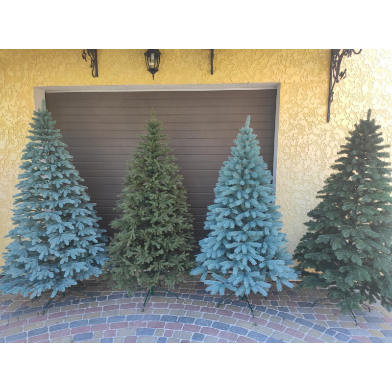 Ялинка штучна лита Буковельська зелена 1.5 м