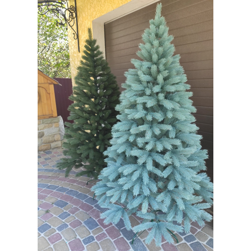 Ялинка штучна лита Буковельська зелена 1.5 м