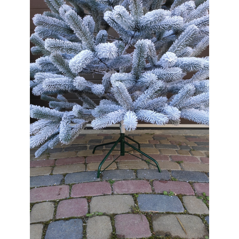 Ялинка штучна лита Буковельська засніжена 1.8 м