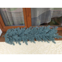 Гірлянда хвойна лита Елітна 1м Блакитна