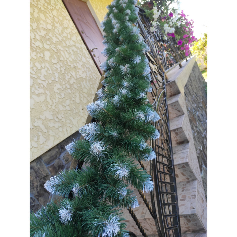 Гірлянда хвойна штучна Снігова Королева 2.7 м 