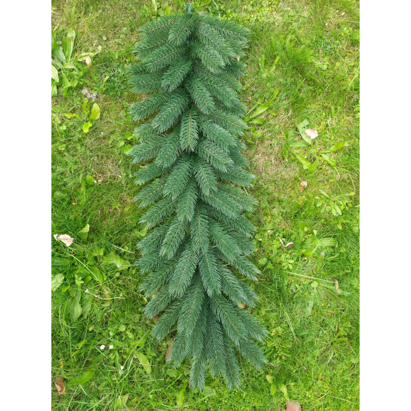 Гірлянда хвойна лита Буковельська 1м зелена