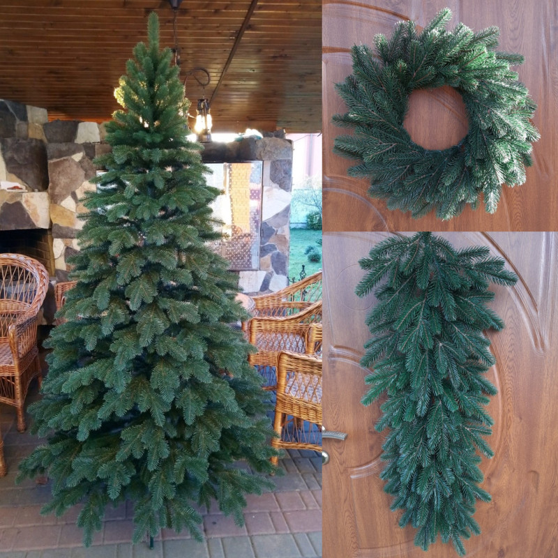 Гірлянда хвойна лита Елітна 1м