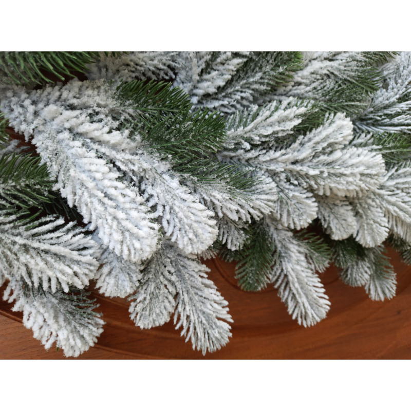 Гірлянда хвойна лита Елітна засніжена 1м