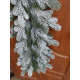 Гірлянда хвойна лита Елітна засніжена 1м
