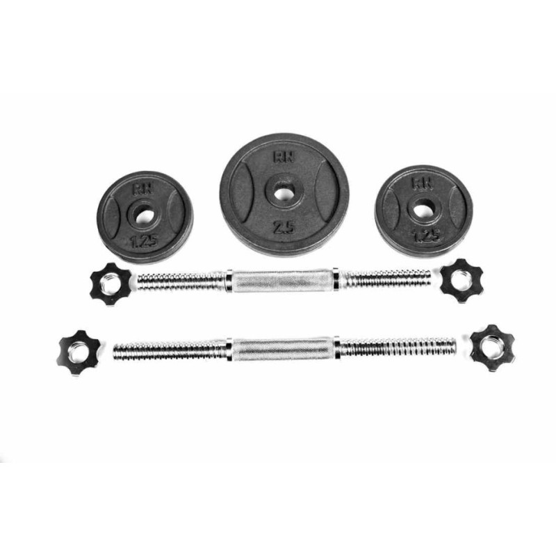 Гантели разборные металлические 2 по 6 кг RN-Sport