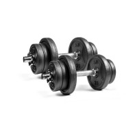 Металлические наборные гантели 2 по 11 кг RN-Sport