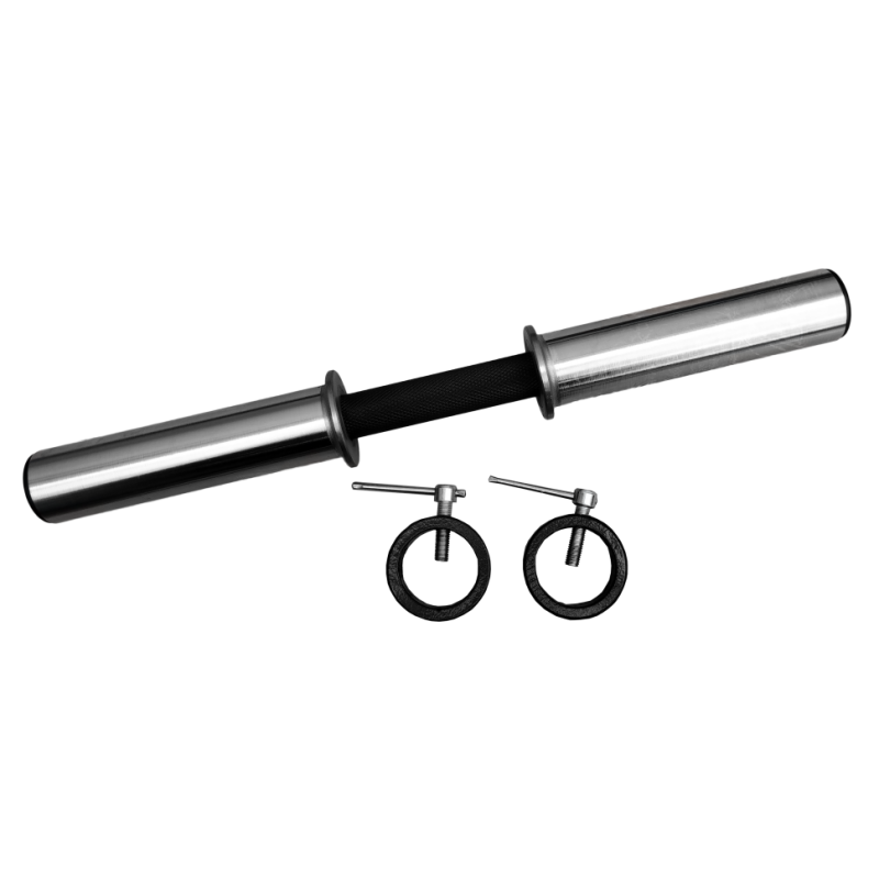 Гантель RN Sport Черная 41кг Гвинтовой, Сталь 28мм