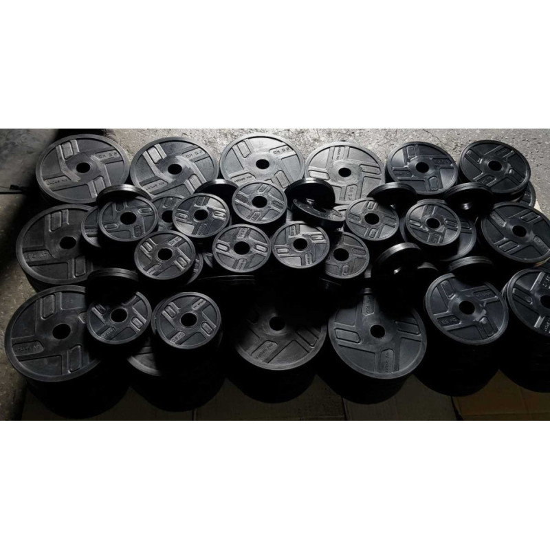 Обрезиненные гантели RN-Sport 2 по 16 кг (RN_OD2х16)