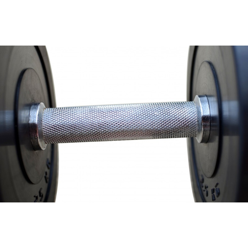 Обрезиненные гантели RN-Sport 2 по 16 кг (RN_OD2х16)