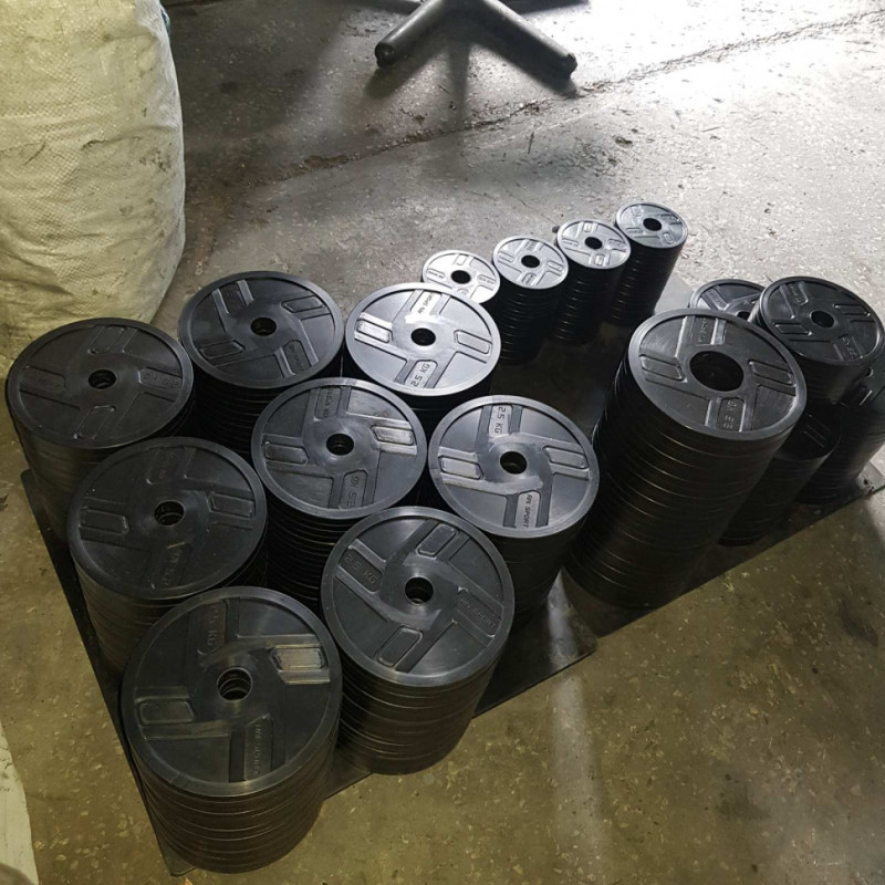 Обрезиненная гантель 16 кг (RN-OD16)