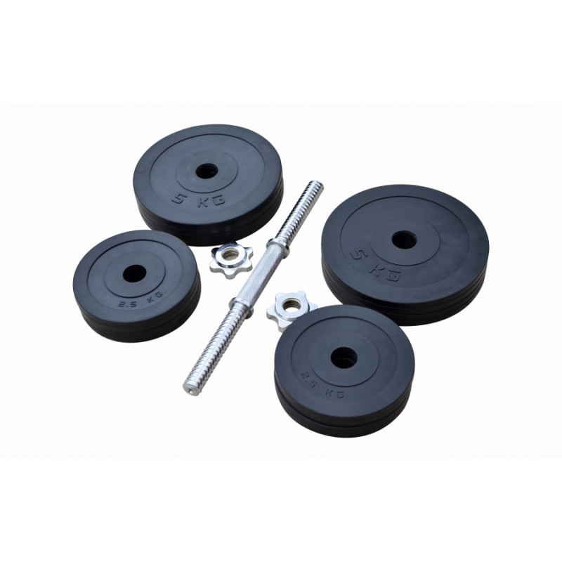 Обрезиненная гантель 31 кг (RN_OD31)