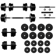 Гантели з функцией штанги 2в1 на 32 кг RN-Sport