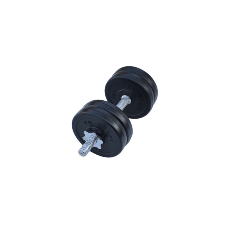 Композитна гантель RN-Sport 6,5 кг із хром грифом