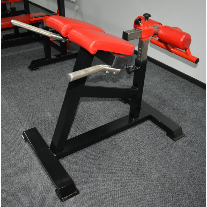 Гиперэкстензия горизонтальная комбинированная, регулируемая со сменным