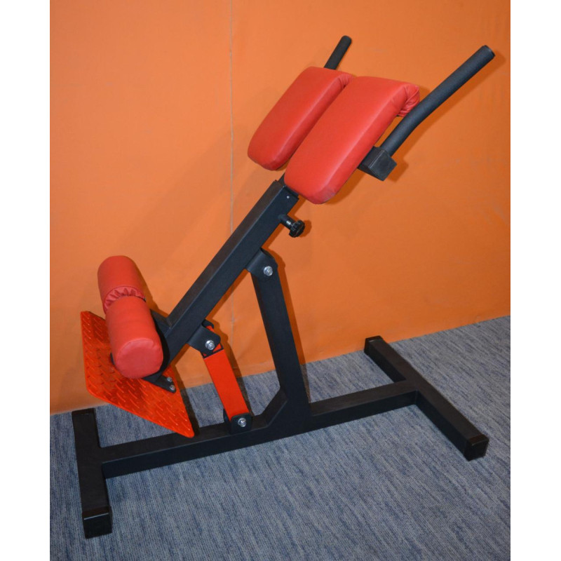 Гиперэкстензия регулируемая со сменным углом наклона, профессиональная серия до 200 кг