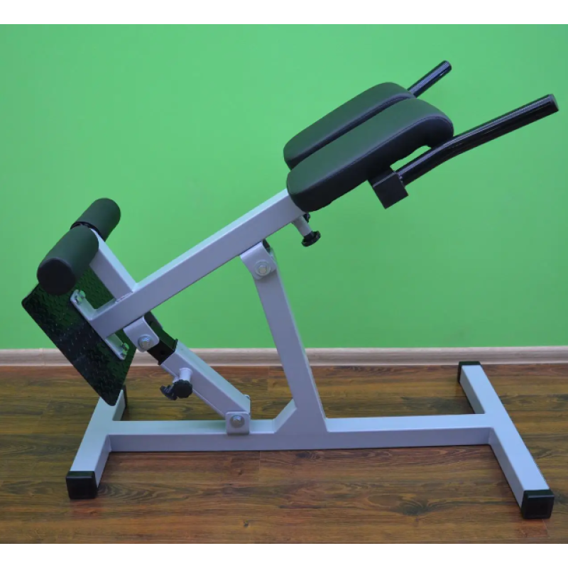 Гиперэкстензия регулируемая со сменным углом наклона, профессиональная серия до 200 кг