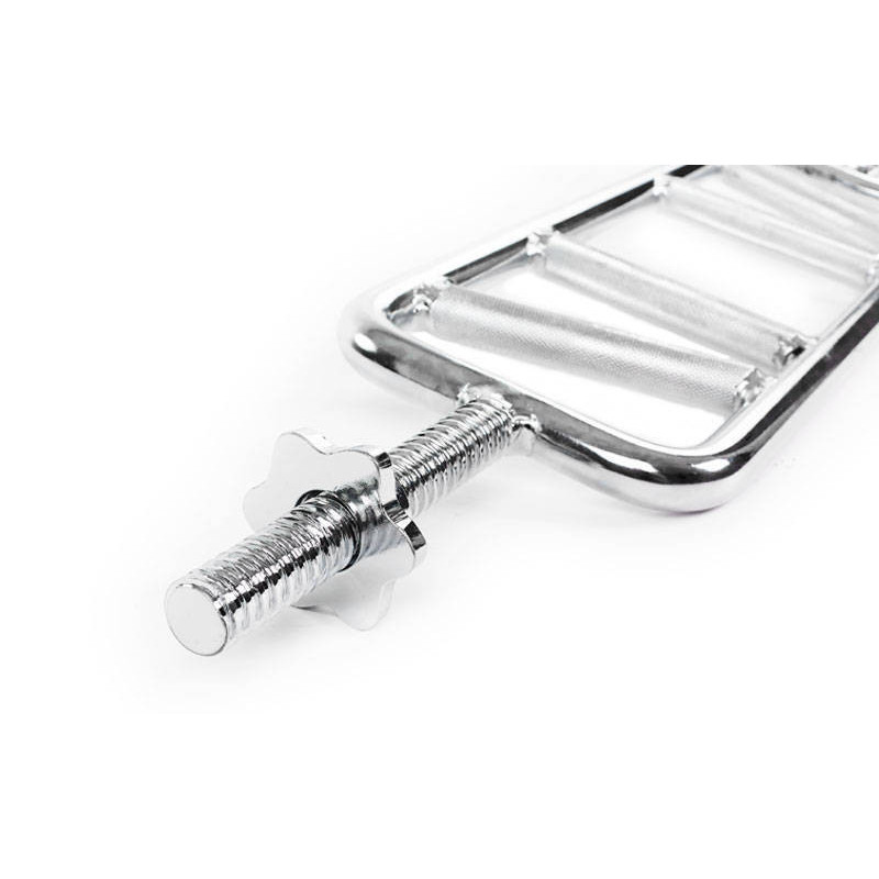 Гриф для штанги Классический с параллельным хватом SHUANG CAI SPORTS TA-34TB-25 (l-0,85м,d-25мм,вес 9кг,замок гаечный)