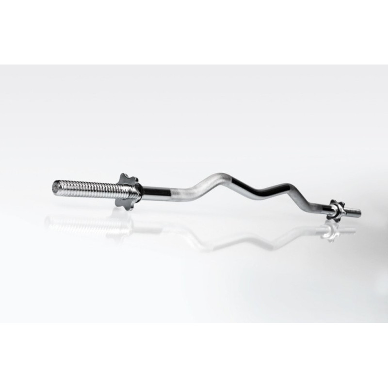 Гриф для штанг W-образный, хромированный 1.2 м, 25 мм