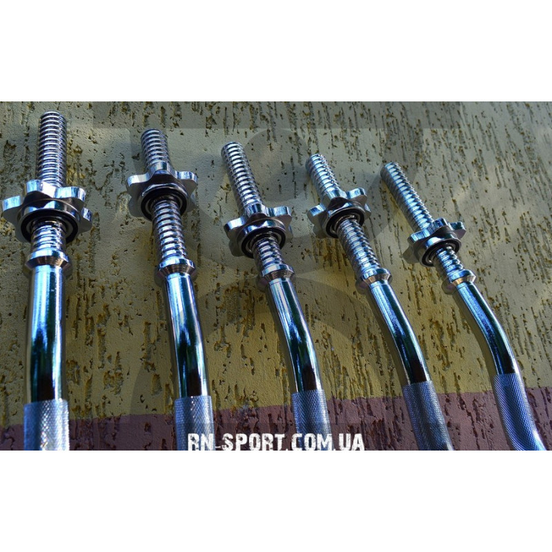 Гриф для штанги Z-образный, хромированный 1.2 м, 25 мм