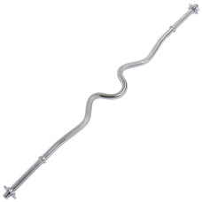 Гриф для штанги Z-образный, хромированный 1.2 м, 25 мм