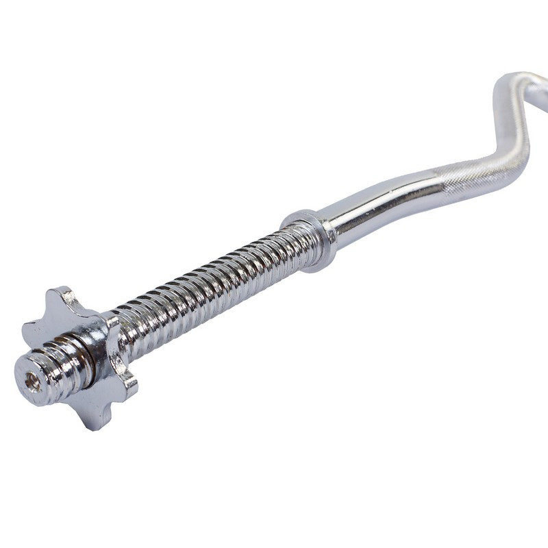 Гриф для штанги Z-образный, хромированный 1.2 м, 25 мм