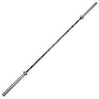 Гриф для штанги Олимпийский профессиональный для Кроссфита Zelart TA-7234 (l-2,20м, гр.d-28мм,20кг, нагрузка до 680кг, 6 подшип.с латунной втулкой)OB8