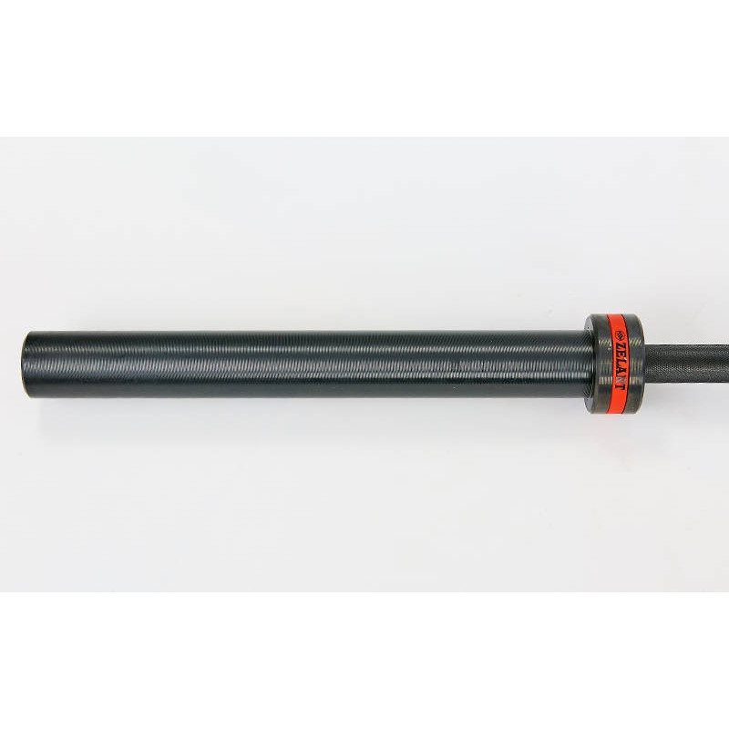 Гриф для штанги Олимпийский профессиональный для Кроссфита Zelart TA-7243 (l-2,20м, гр.d-28мм,20кг, нагрузка до 680кг, 8 подшипник с латунной втулкой)